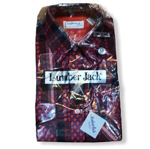 𝅺vintage 90’s Lumberjack Button Down Shirt Sz M